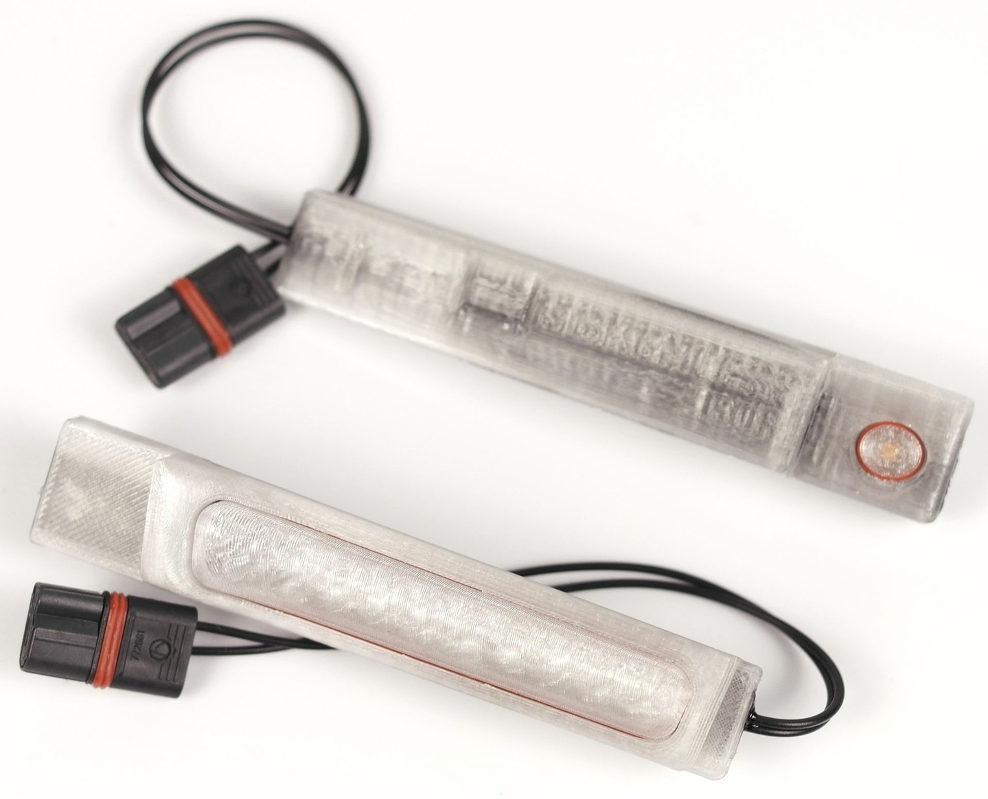 Zwei transparente MBKeyless-Testmodule